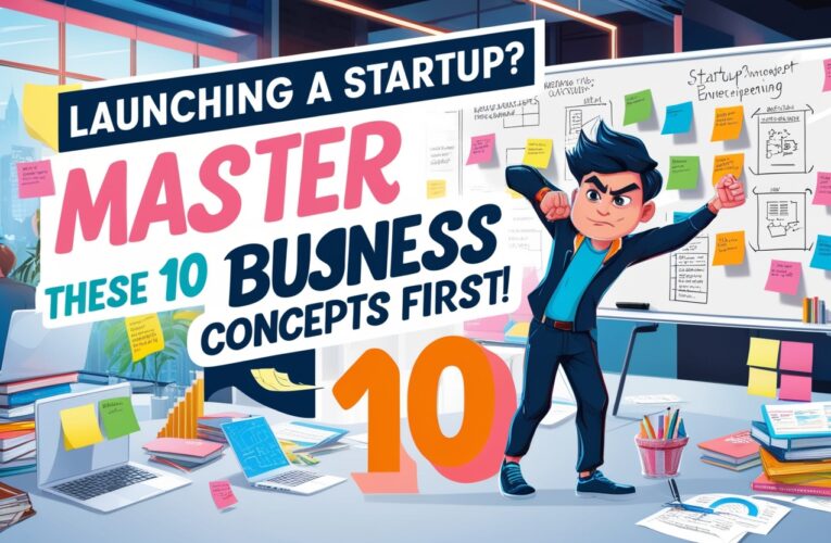 Launching a Startup? Master These 10 Business Concepts First!