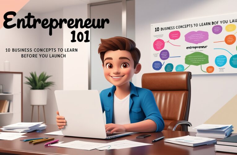 Entrepreneur 101: 10 Business Concepts to Learn Before You Launch