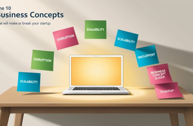 The 10 Business Concepts That Will Make or Break Your Startup