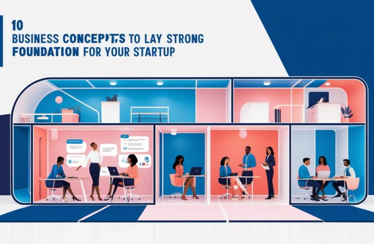 10 Business Concepts to Lay a Strong Foundation for Your Startup