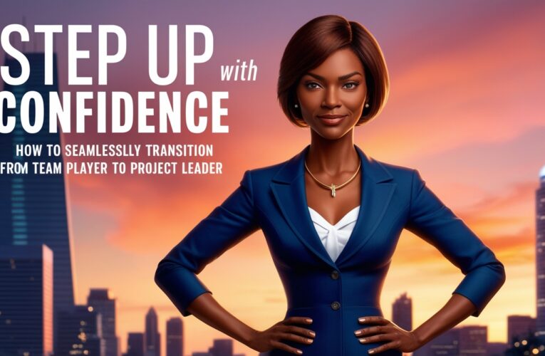 Step Up with Confidence: How to Seamlessly Transition from Team Player to Project Leader