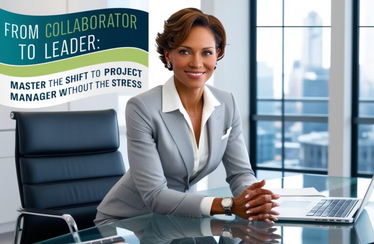 From Collaborator to Leader: Master the Shift to Project Manager Without the Stress
